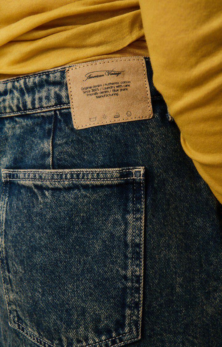 American Vintage Jupe Femme Joybird - DIRTY VINTAGE Midi Bleu - H24