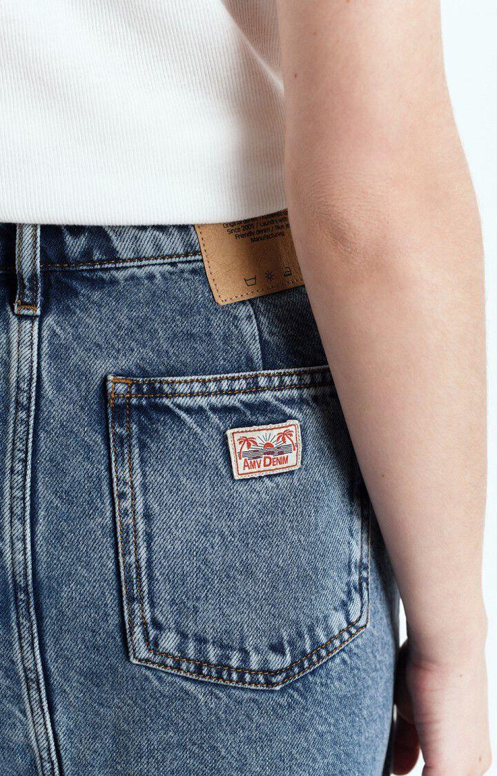 American Vintage Jupe Femme Joybird - STONE Courte Bleu - E25