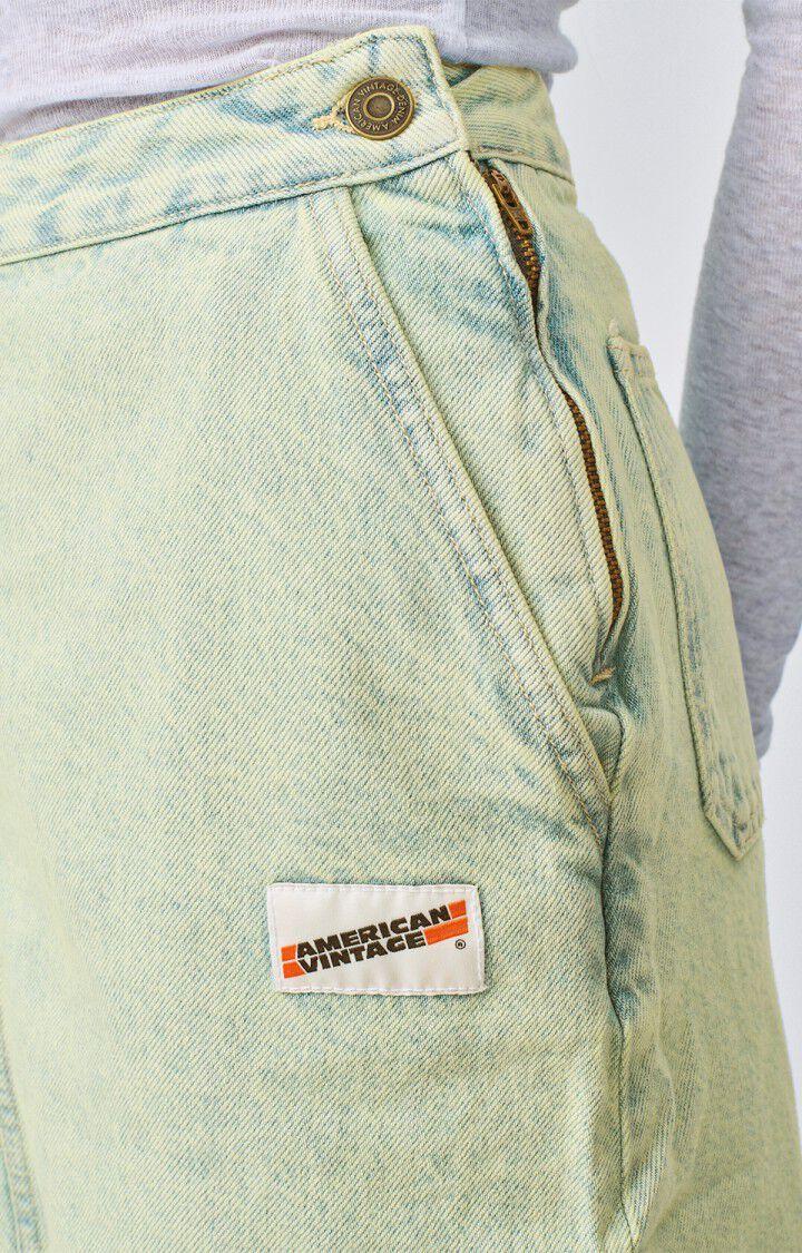 American Vintage Jupe Femme Joybird - SUR TEINTURE VERT Courte Vert - H22