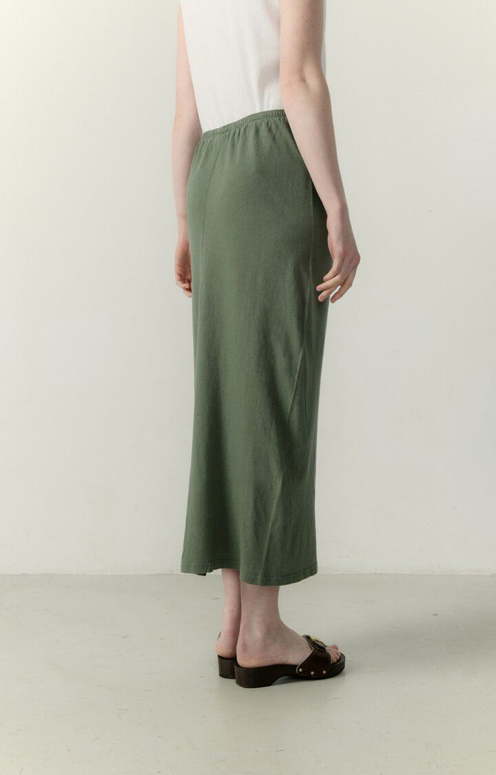 American Vintage Jupe Femme Lopintale - VERT DE GRIS VINTAGE Midi Vert - E23