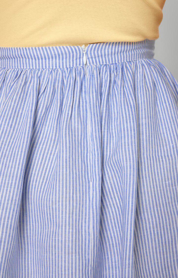 American Vintage Jupe Femme Mukadance - RAYURES BLEU Courte Bleu - E18