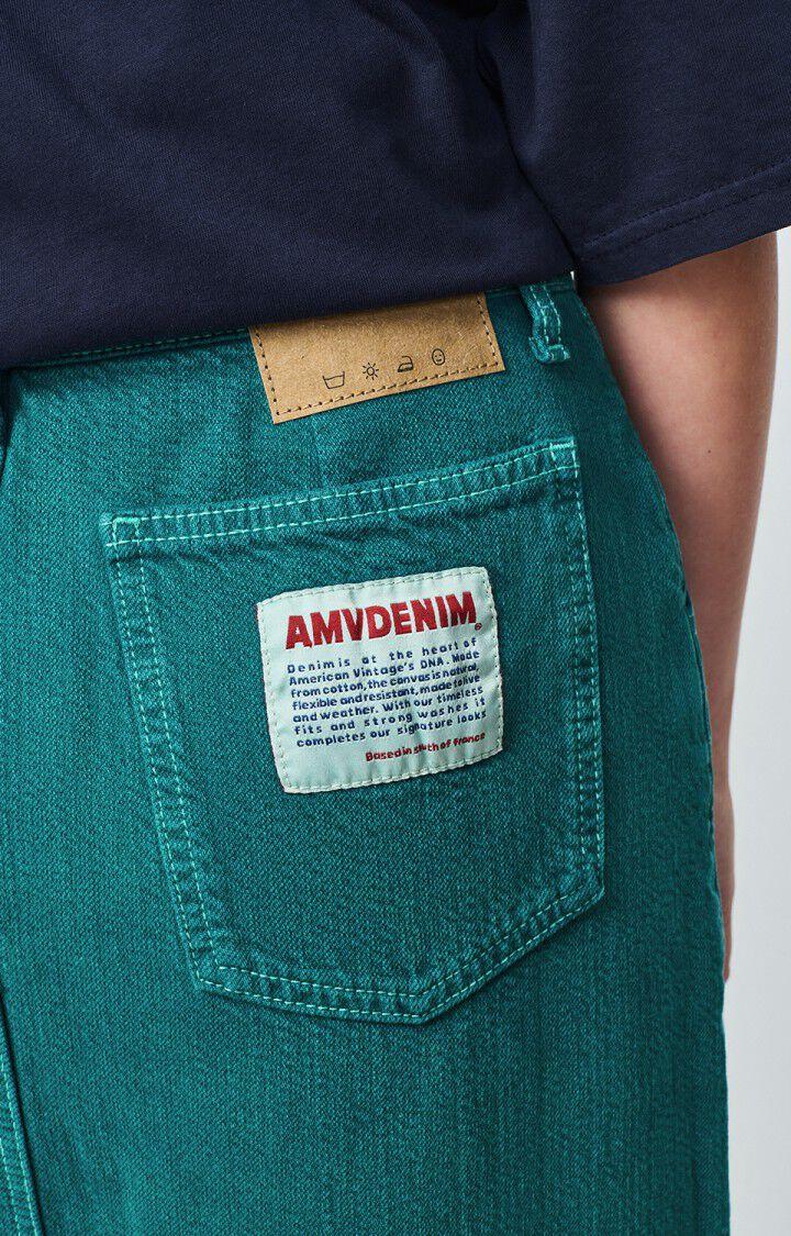 American Vintage Jupe Femme Nyolow - EMERAUDE SURTEINT Longue Vert - H24