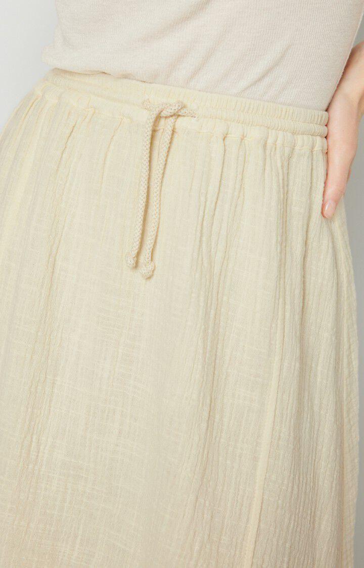 American Vintage Jupe Femme Oyobay - ECRU Midi Beige - E22