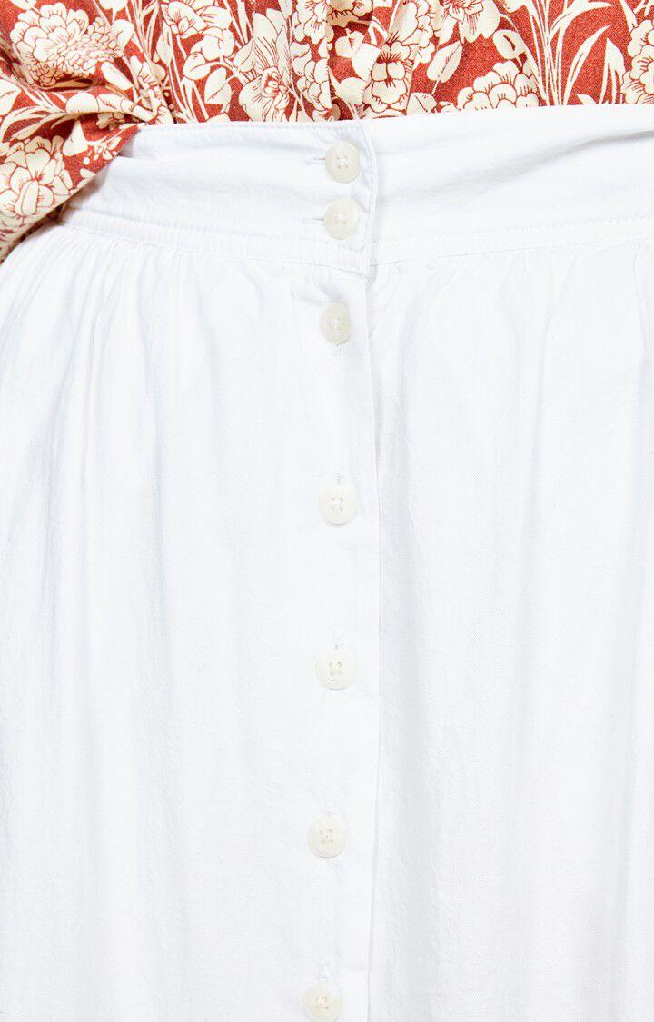 American Vintage Jupe Femme Pizabay - BLANC Blanc - E18