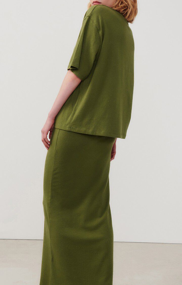 American Vintage Jupe Femme Rakabay - ARMY Longue Vert - E24