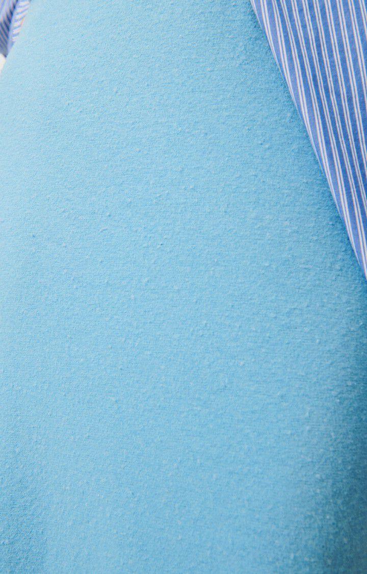 American Vintage Jupe Femme Rakabay - BLEU CIEL Longue Bleu - E24