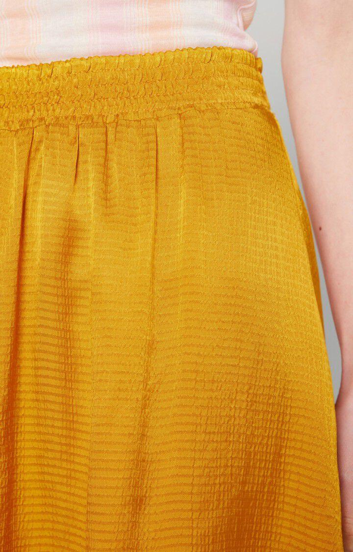 American Vintage Jupe Femme Shaning - CURCUMA Courte Jaune - E23