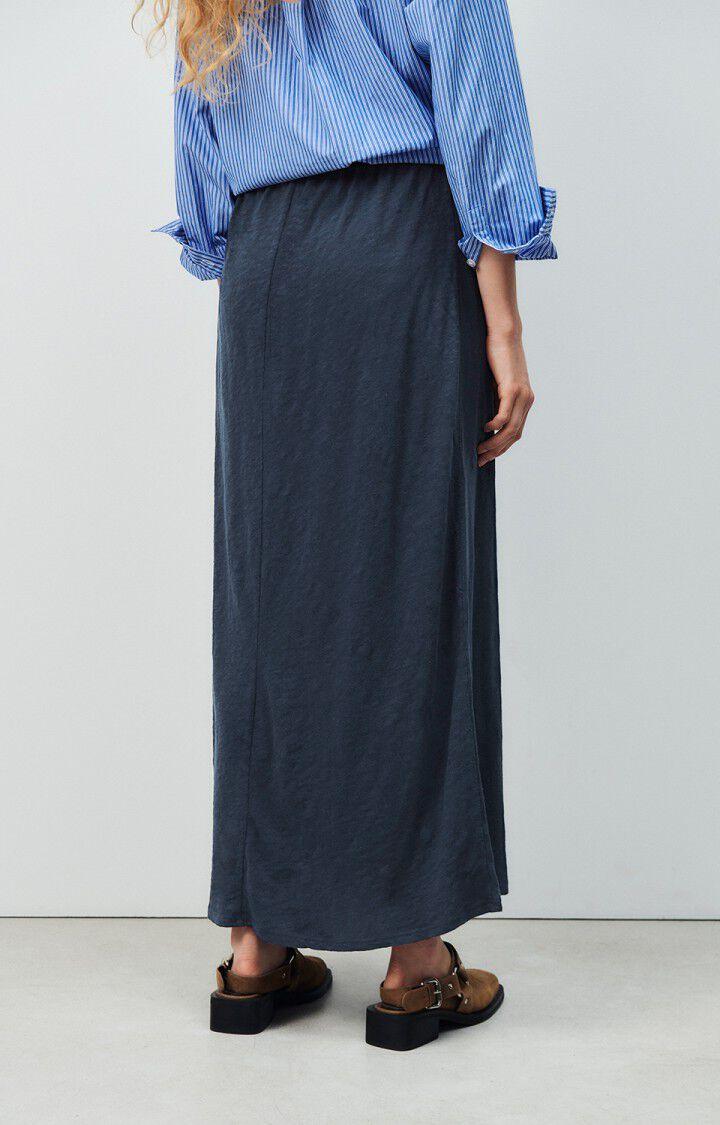 American Vintage Jupe Femme Sully - NAVY Longue Bleu - E24