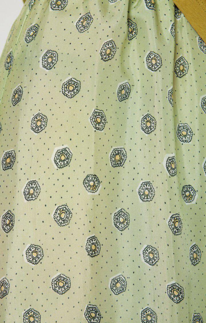 American Vintage Jupe Femme Tainey - FERNANDE Midi Vert - E21
