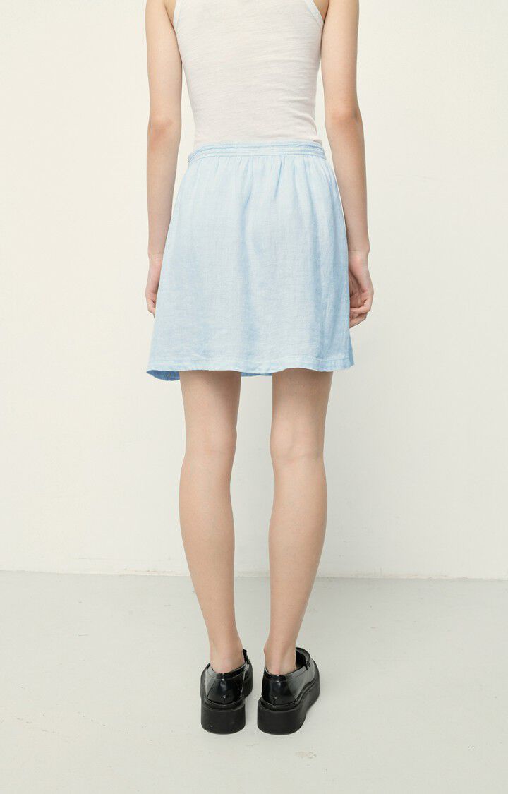 American Vintage Jupe Femme Tibtown - AZURIN Courte Bleu - E20