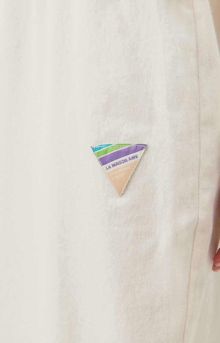 American Vintage Jupe Femme Tirabay - ECRU Midi Beige - E24