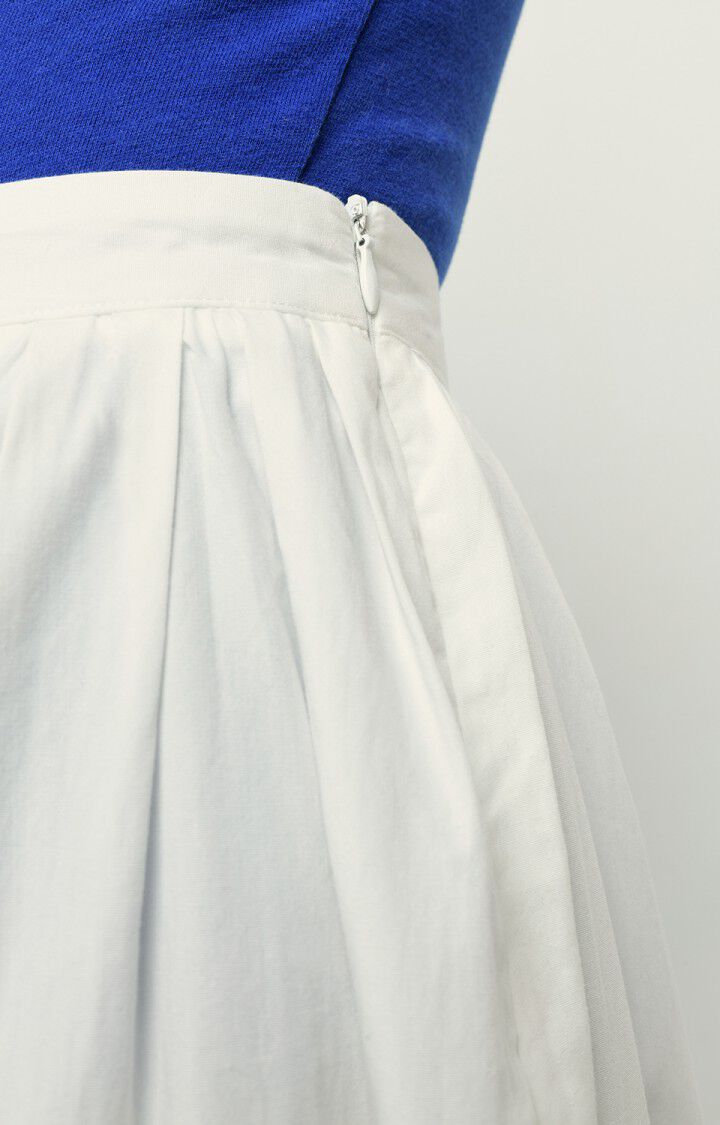 American Vintage Jupe Femme Tolido - OFF WHITE Longue Blanc - E20