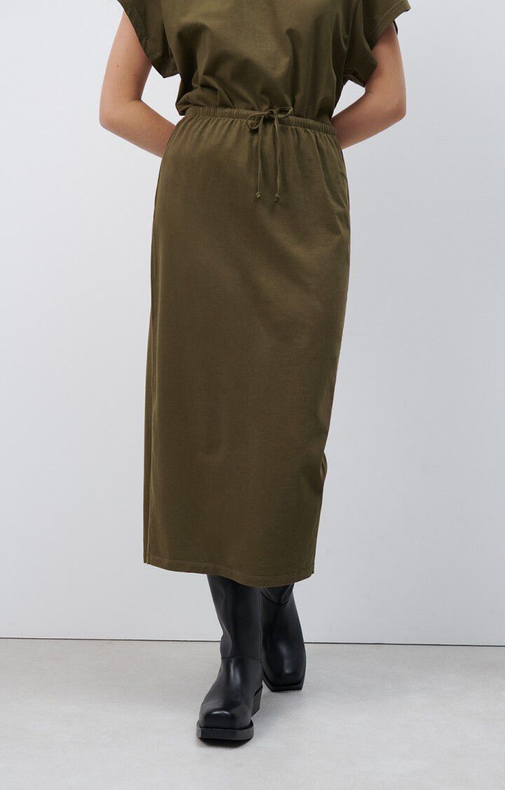 american vintage Jupe femme Vupaville - LENTILLE Midi Vert - H24