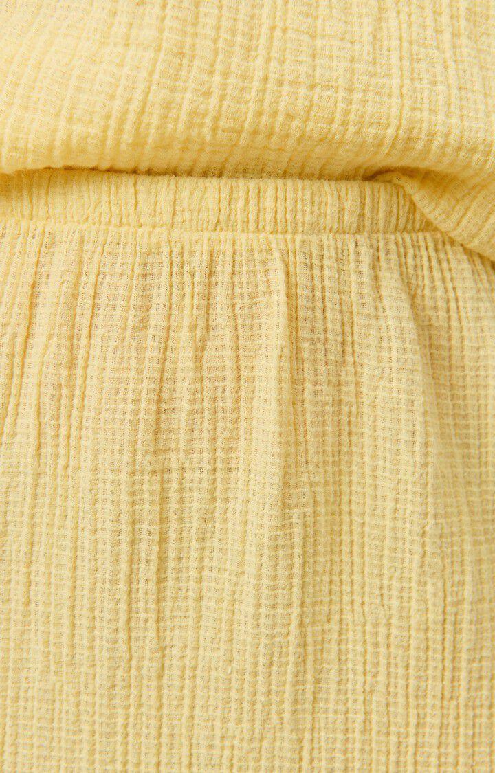 American Vintage Jupe Femme Welow - ILE FLOTTANTE Longue Jaune - E23