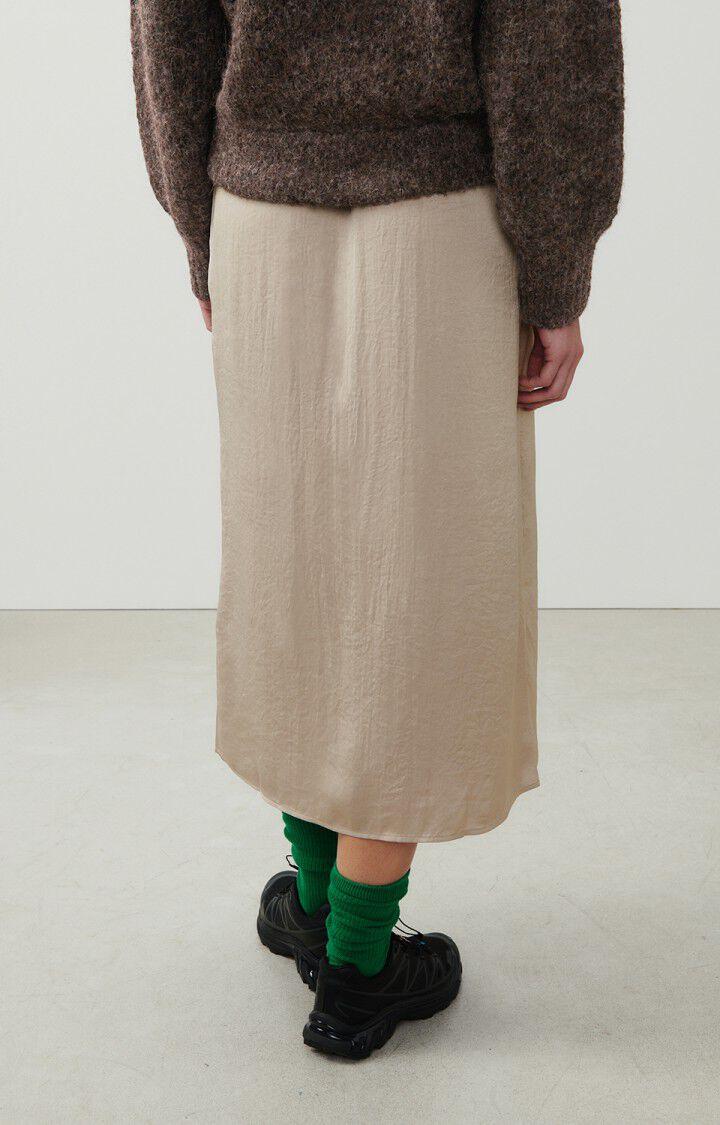 American Vintage Jupe Femme Widland - TOUNDRA Midi Beige - H23