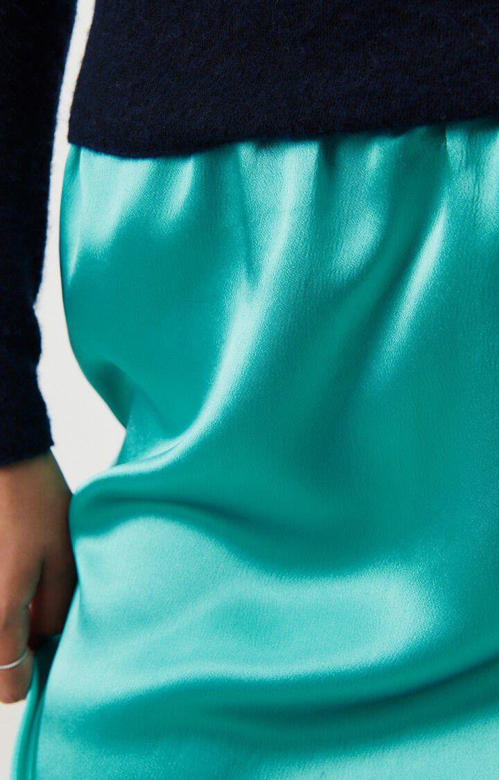 American Vintage Jupe Femme Wodbay - RIVIERA Midi Bleu - H23