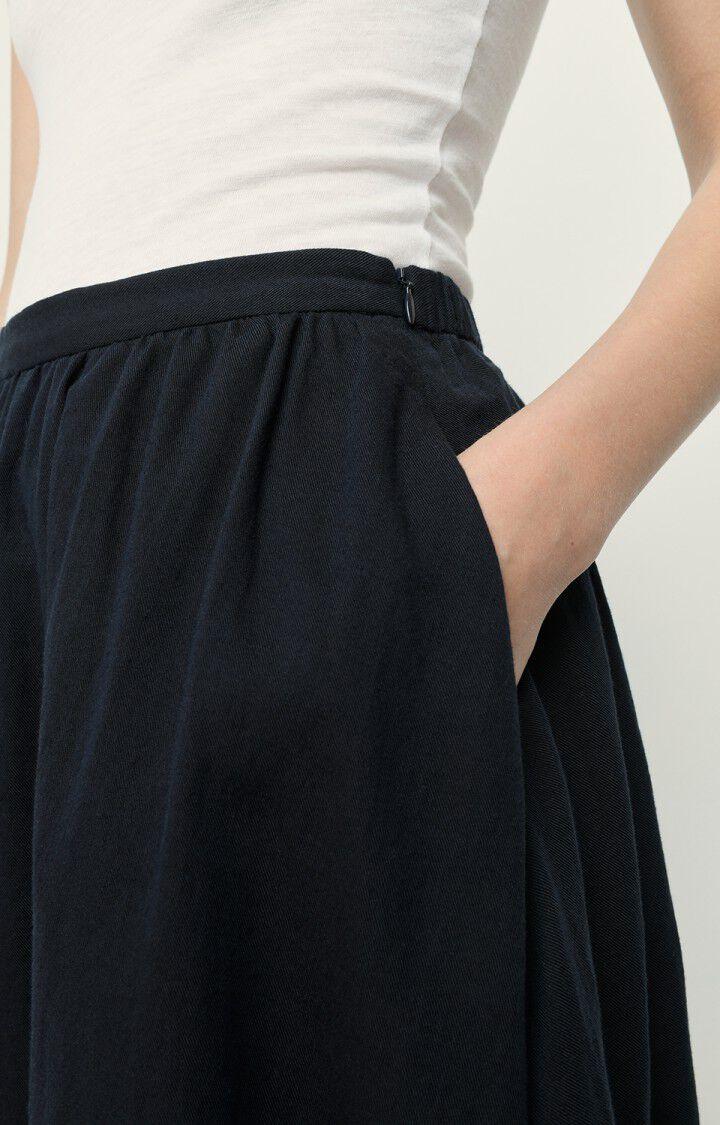 American Vintage Jupe Femme Yayowood - NAVY Trapèze Bleu - H18