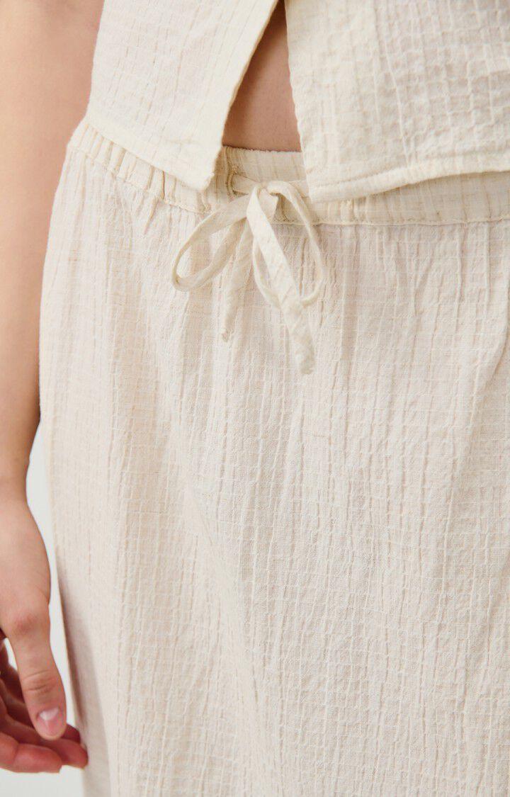 American Vintage Jupe Femme Ylyvow - ECRU Longue Beige - E24