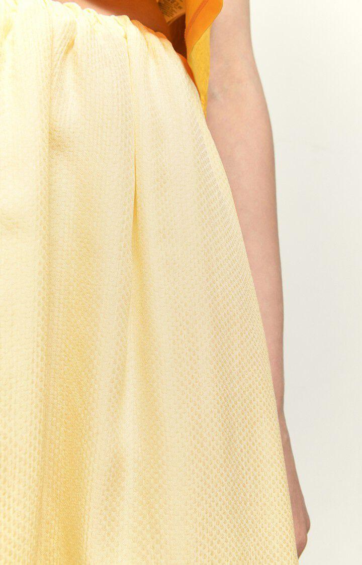 American Vintage Jupe Femme Yumy - COQUILLE Courte Jaune - E22