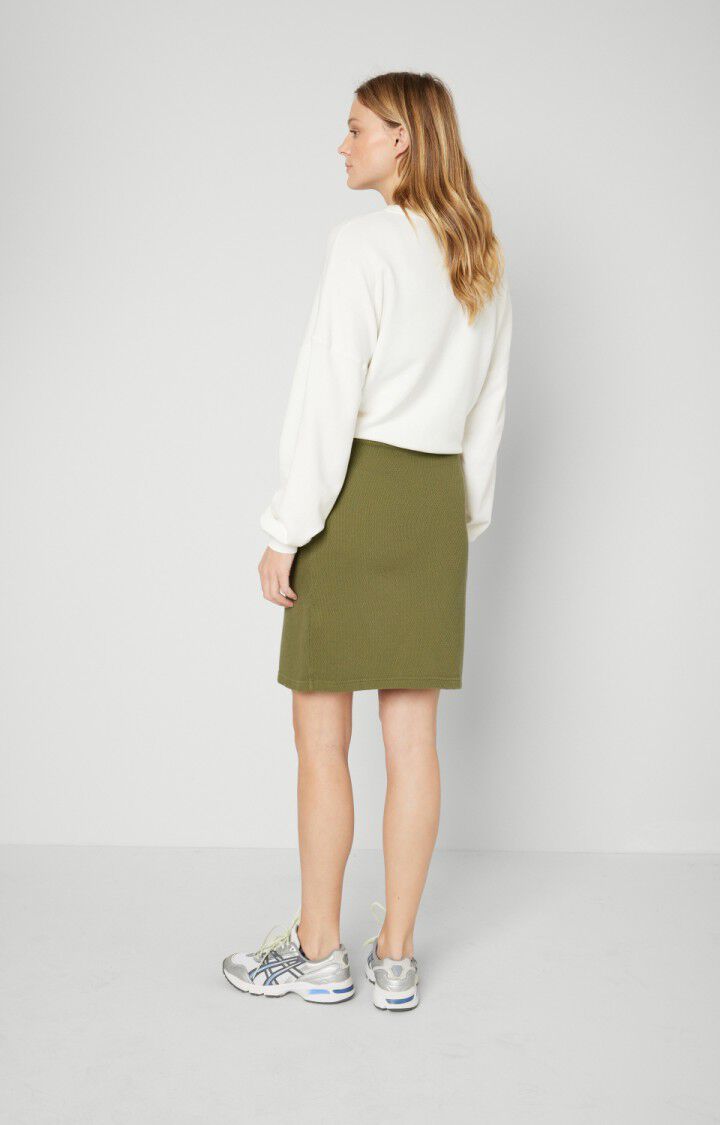 American Vintage Jupe Femme Zymy - THYM Courte Vert - E23