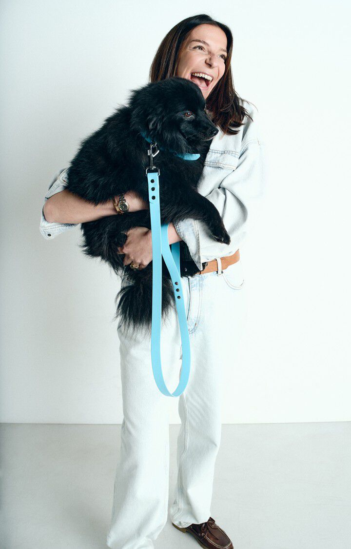 American Vintage Laisse Pour Chien La Mutt X AMV - BLEU CIEL Bleu - E25