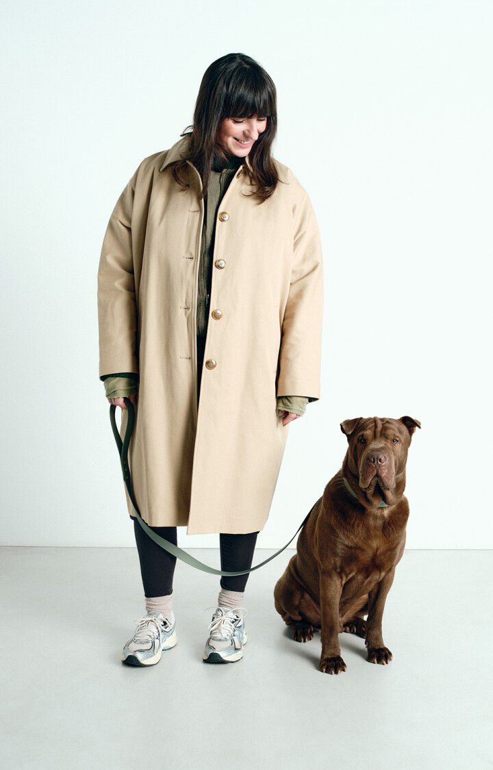 American Vintage Laisse Pour Chien La Mutt X AMV - KAKI Vert - E25