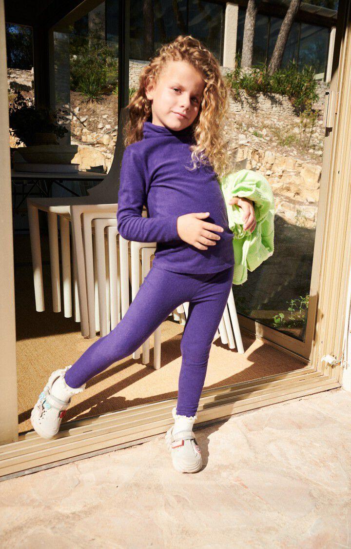 american vintage Legging enfant Rakabay - AUBERGINE VINTAGE Violet - H23