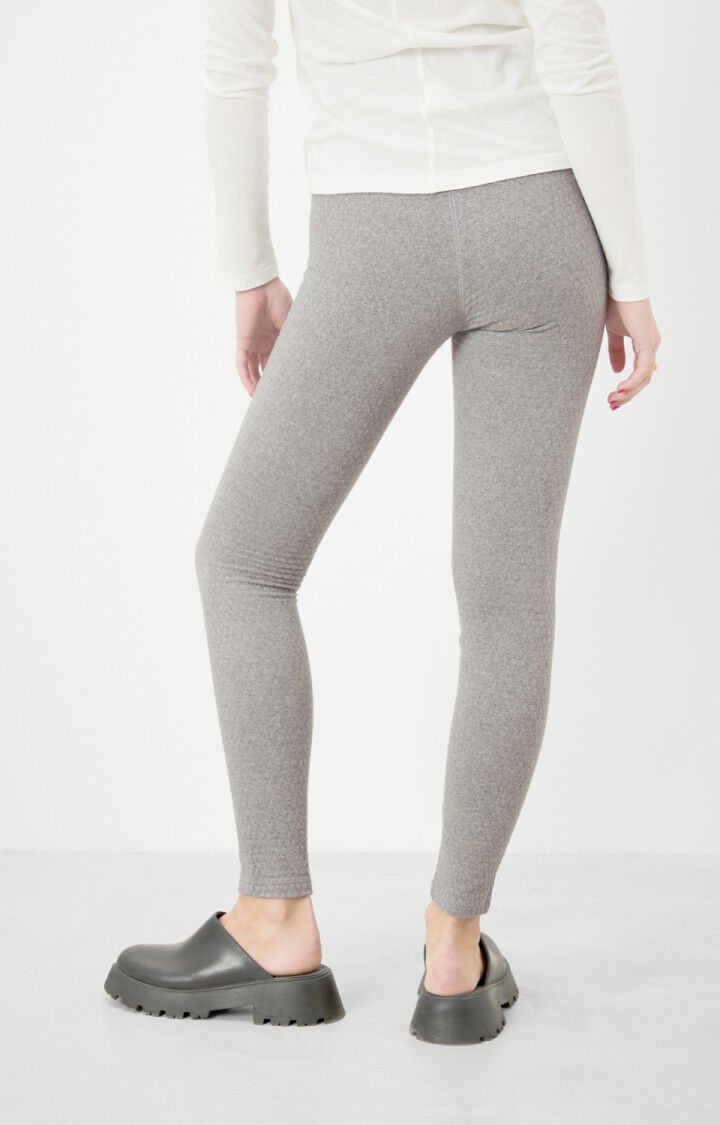 American Vintage Legging Femme Ellan - GRIS CHINE Gris - H22