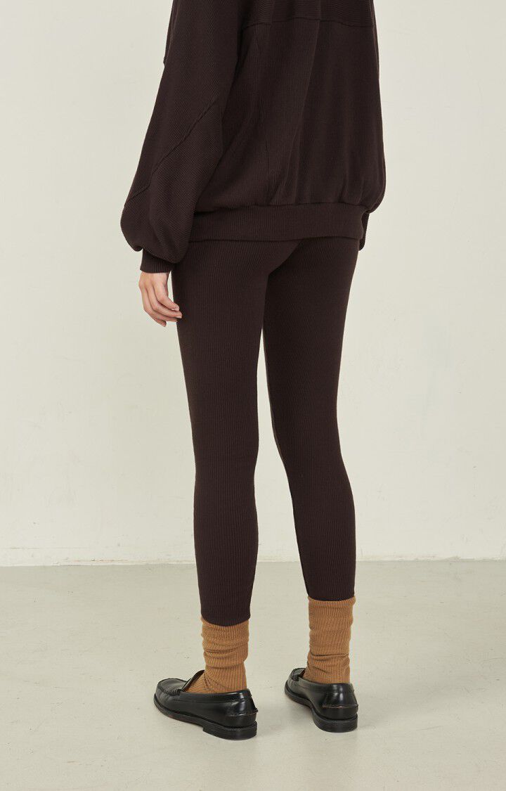 American Vintage Legging Femme Gaxy - CHOCO Marron - H22