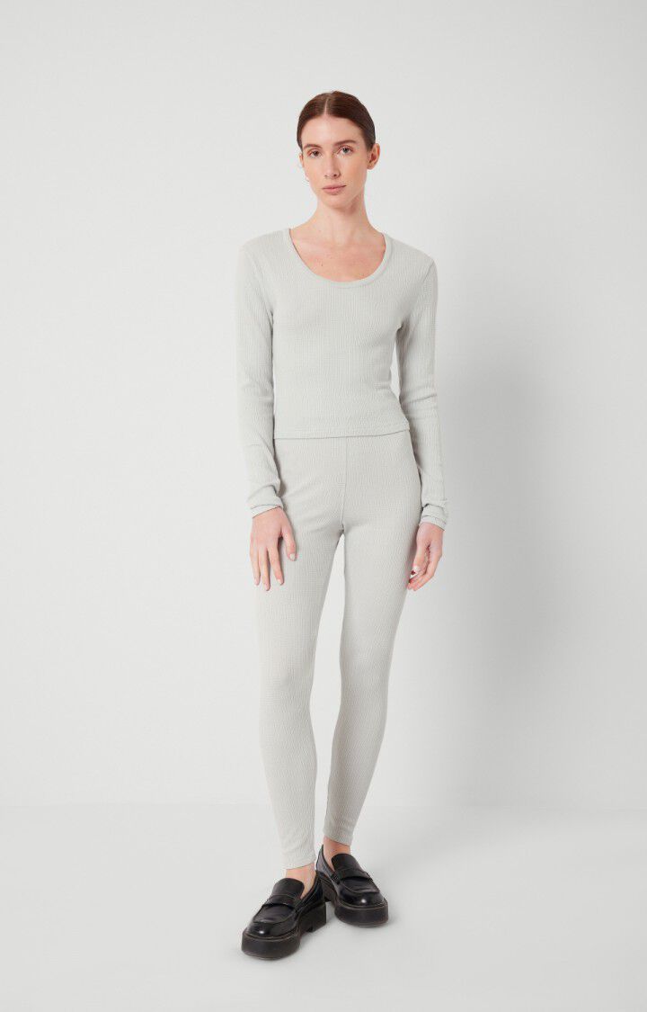 American Vintage Legging Femme Grimwood - SOURIS Gris - E22