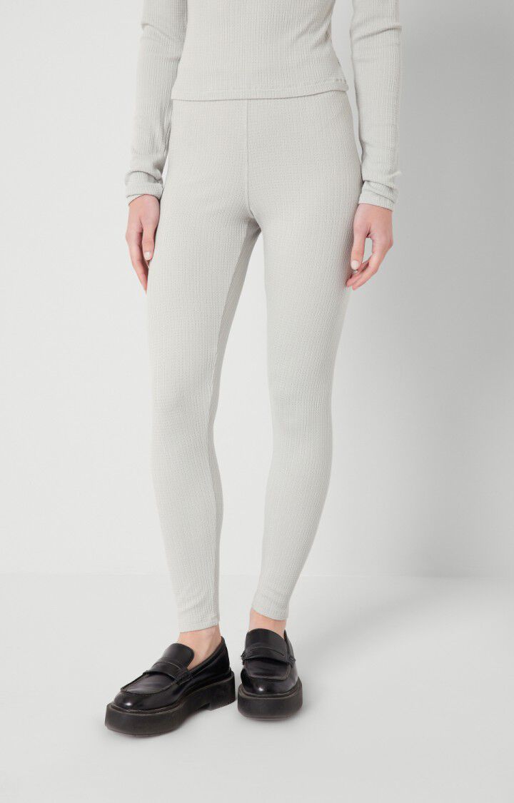 american vintage Legging femme Grimwood - SOURIS Gris - E22