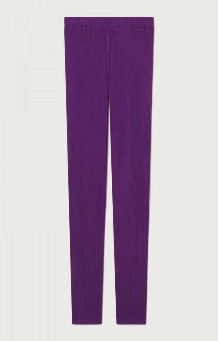 american vintage Legging femme Grimwood - VIOLACE Violet - E22B