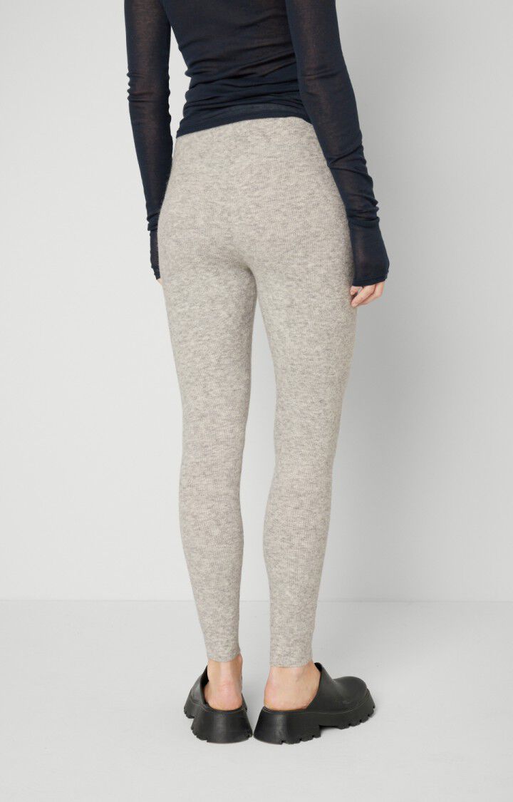 American Vintage Legging Femme Noxon - GRIS CHINE Gris - H21