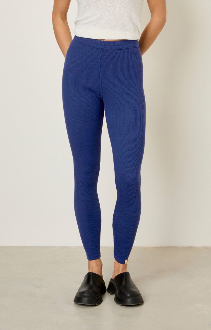 american vintage Legging femme Pacom - CREPUSCULE Bleu - E23