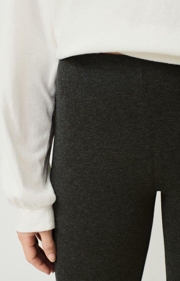 American Vintage Legging Femme Pipoun - ANTHRACITE CHINE Gris - H23