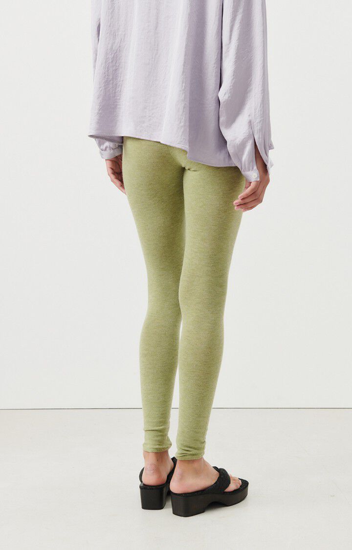 American Vintage Legging Femme Vediny - KAKI CHINE Vert - H23