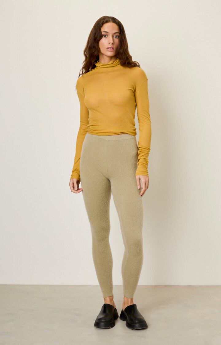 American Vintage Legging Femme Xinow - SEIGLE CHINE Gris - H23B