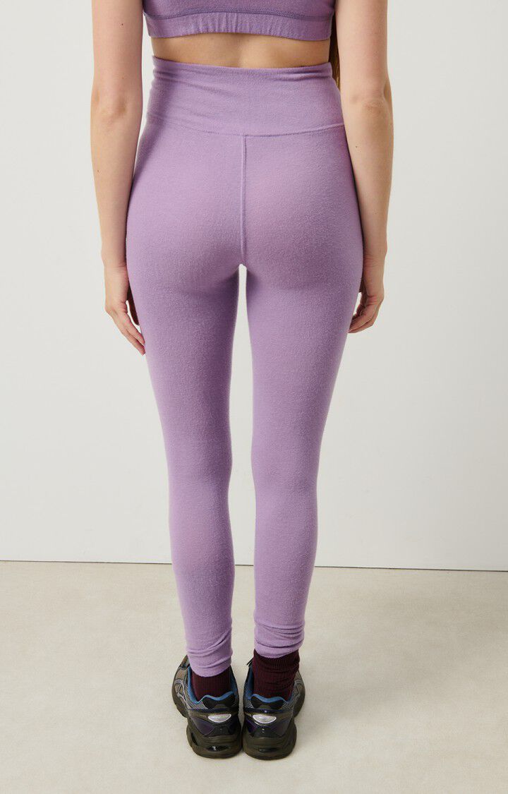American Vintage Legging Femme Ypawood - AMETHYSTE CHINE Violet - H24