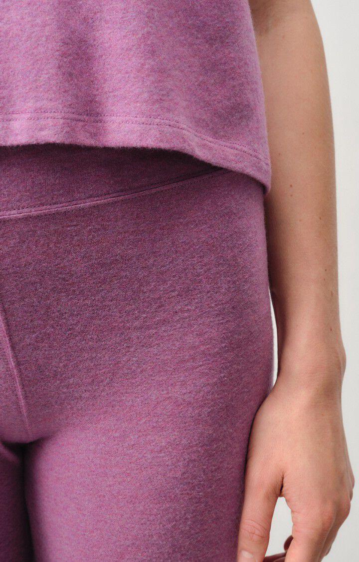 American Vintage Legging Femme Ypawood - FRUIT DES BOIS CHINE Rose - E24