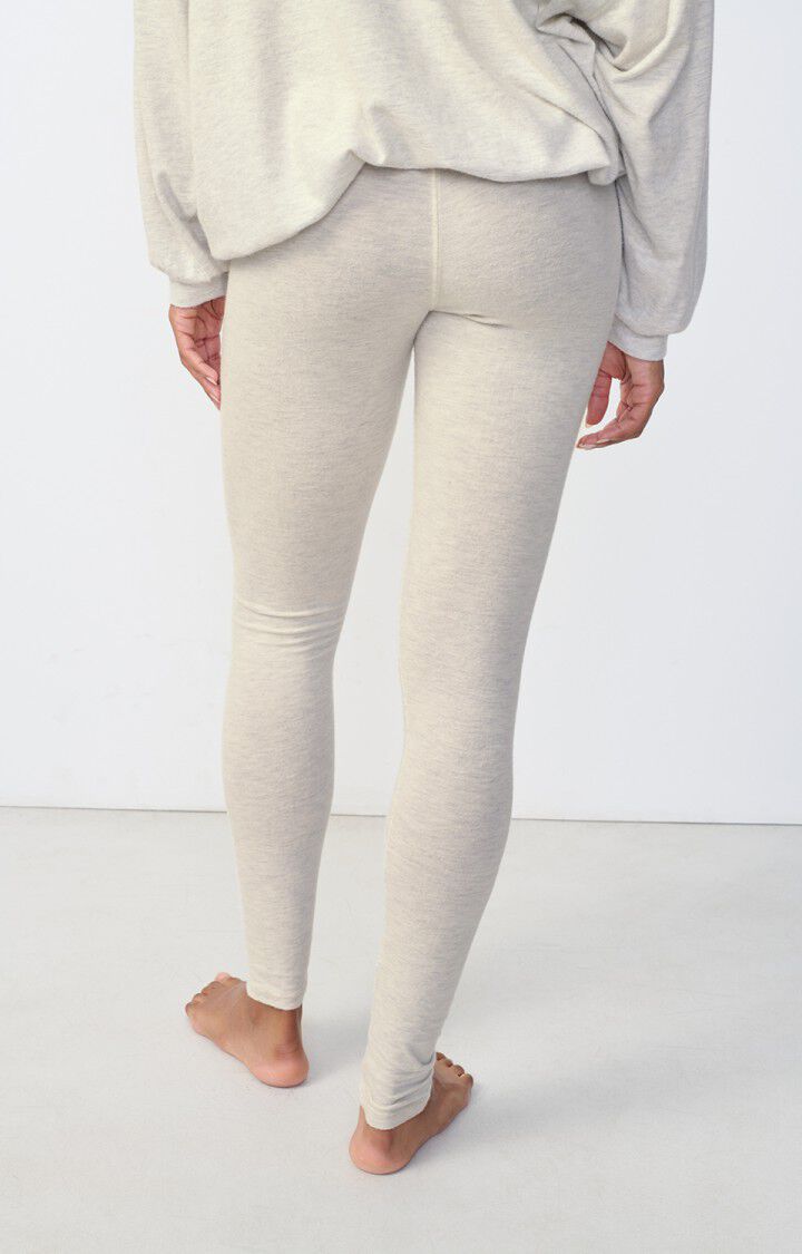 American Vintage Legging Femme Ypawood - GRIS CHINE Gris - E25