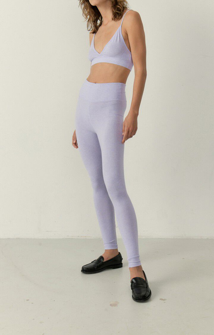 american vintage Legging femme Ypawood - LAVANDE CHINE Violet - E23