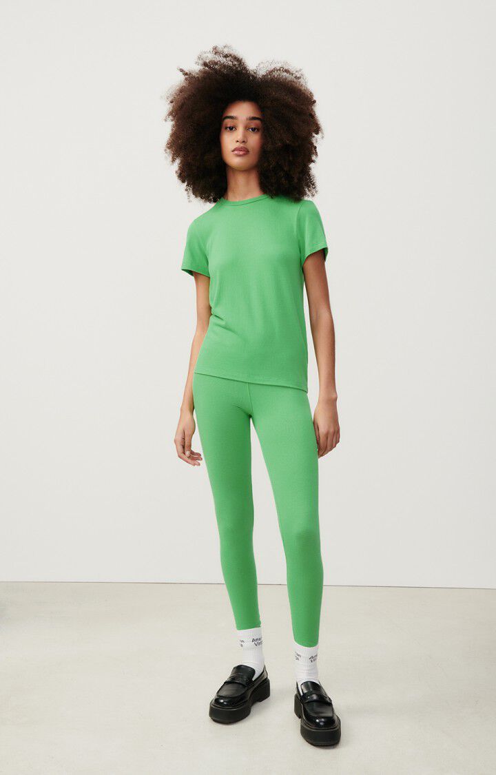 American Vintage Legging Femme Ypawood - PRE CHINE Vert - E24