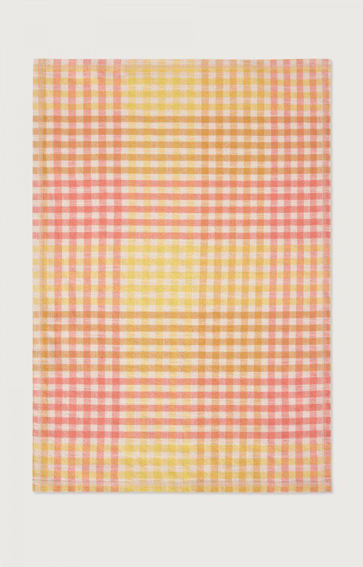 American Vintage Lot De Torchons Revack - CARREAUX SUNSET Blanc - E23