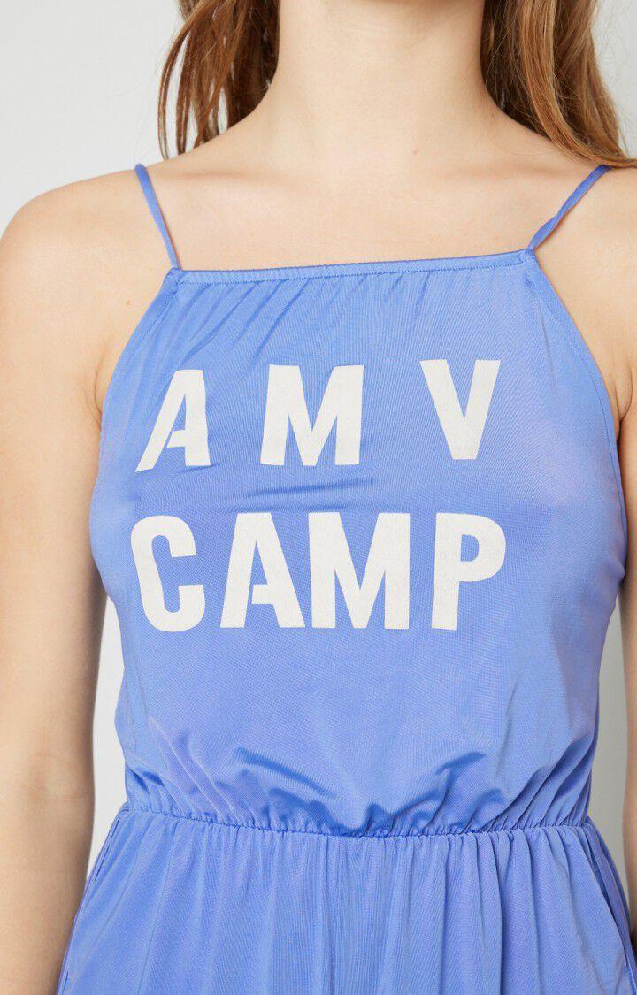 American Vintage Maillot De Bain Femme Swimy - AQUA Fines Bretelles Bleu - E19