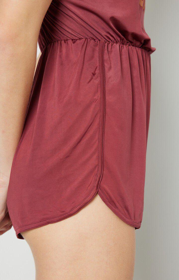 American Vintage Maillot De Bain Femme Swimy - GRENAT Fines Bretelles Rouge - E19