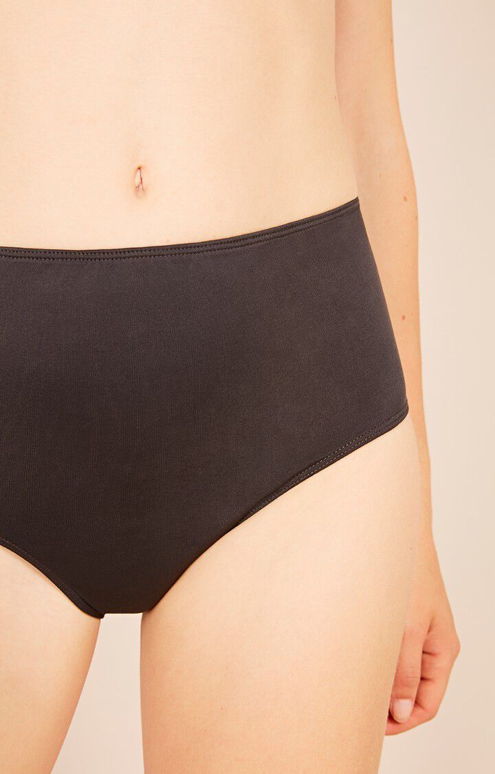 American Vintage Maillot Femme Swimy - CARBONE Noir - E18