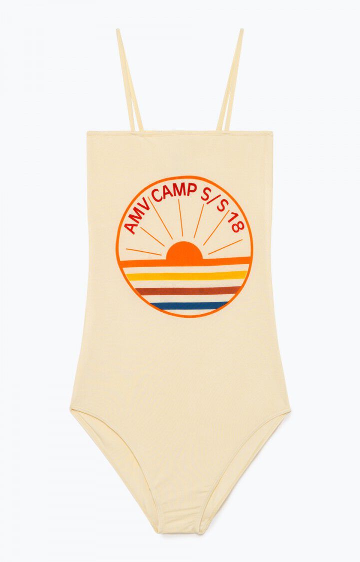 American Vintage Maillot Femme Swimy - NATUREL Beige - E18