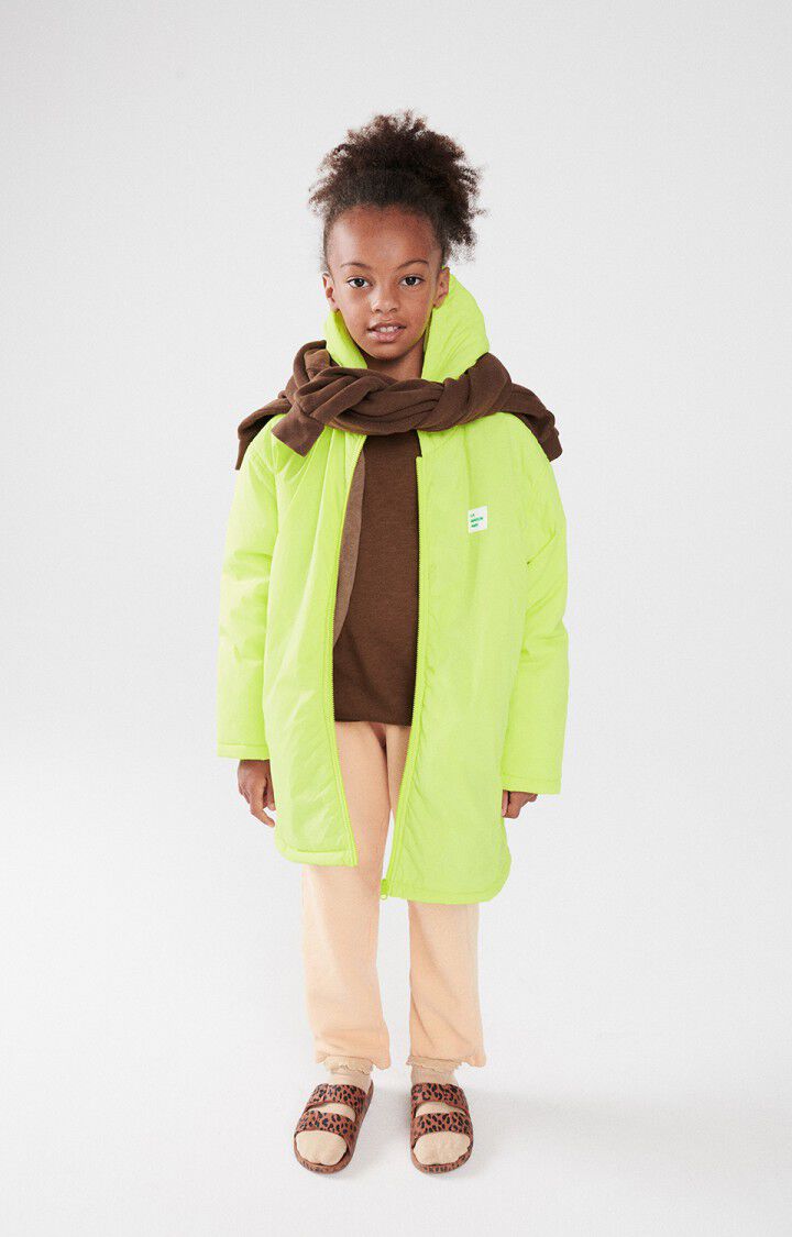 American Vintage Manteau Enfant Zotcity - JAUNE FLUO 34 Manches Longues Jaune - H24