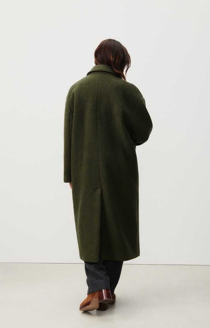 American Vintage Manteau Femme Bazybay - ASPERGE 55 Manches Longues Vert - E24