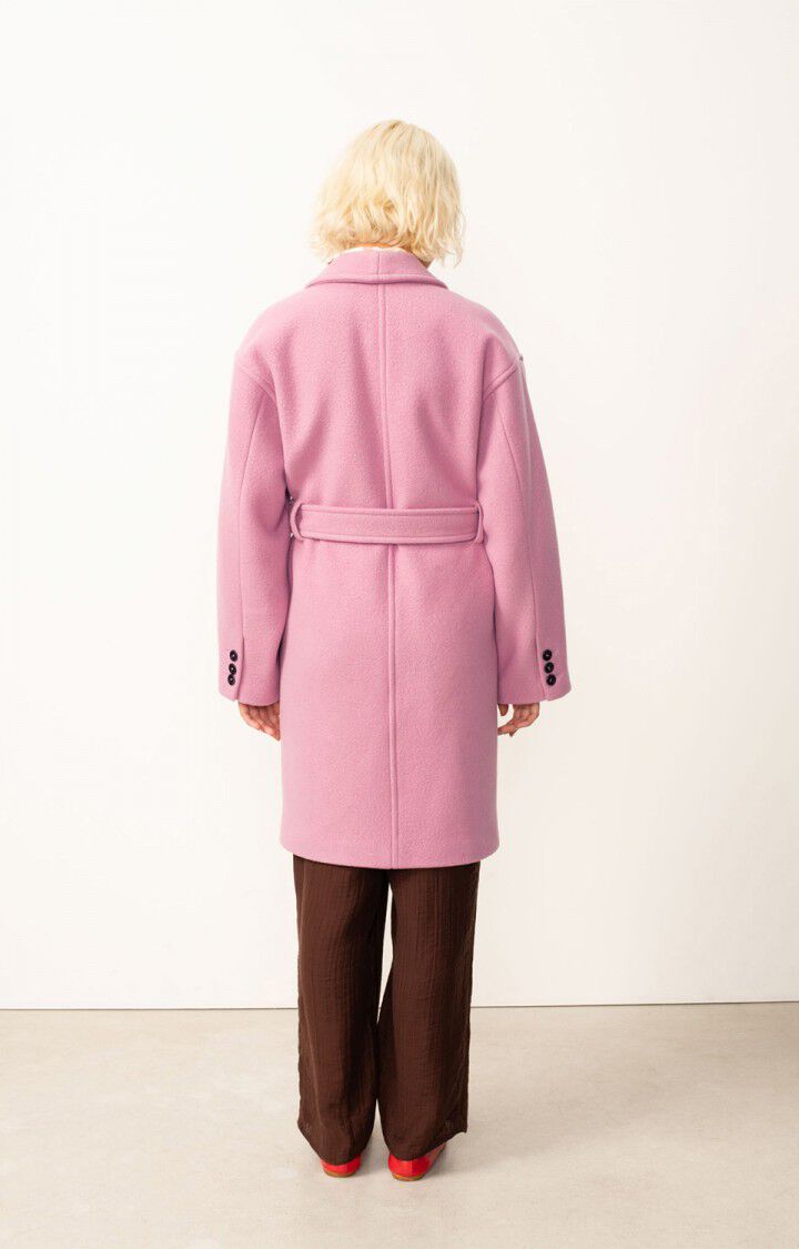 American Vintage Manteau Femme Bazybay - FARD A JOUE 54 Manches Longues Rose - H24